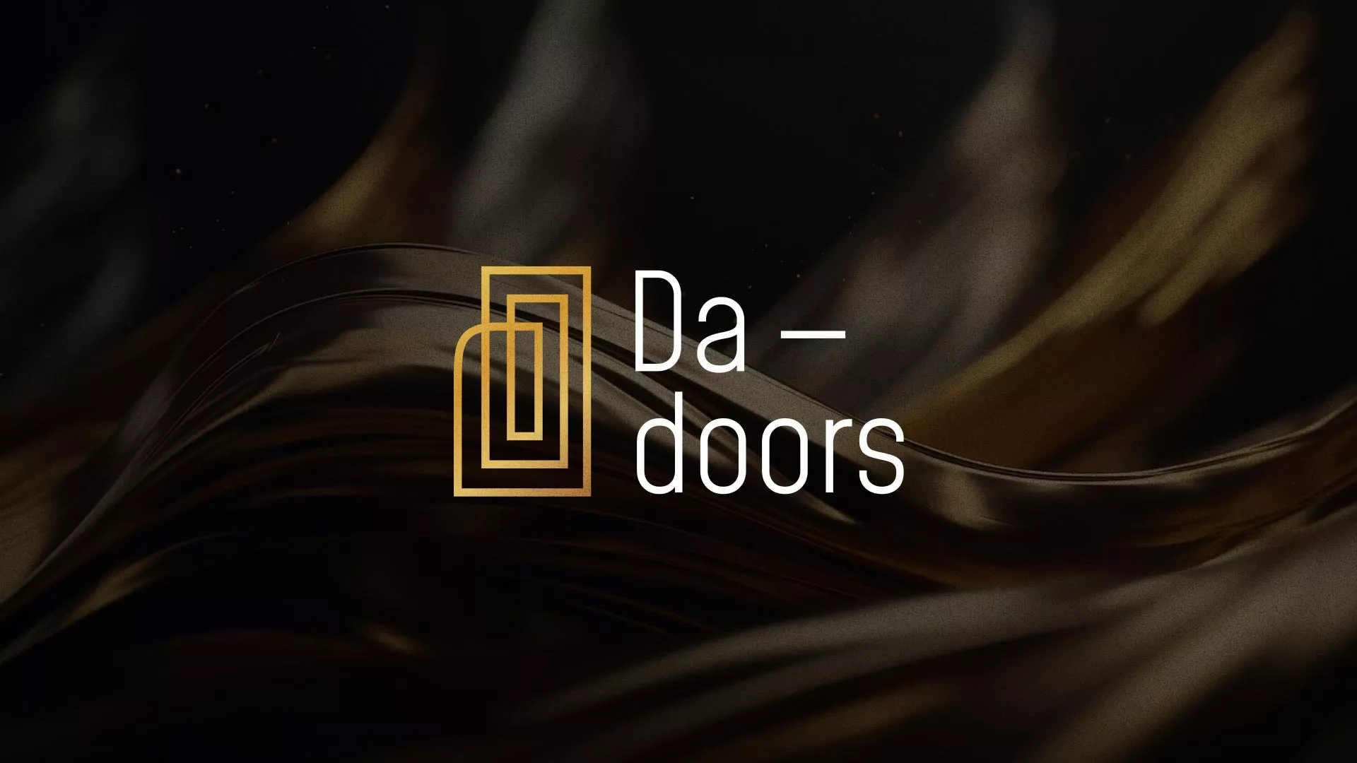 Разработка логотипа для компании «DA-DOORS» в Всеволожске